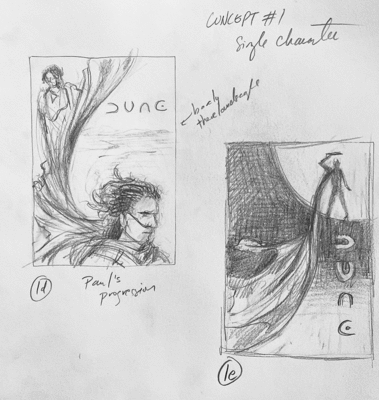  thumbnail sketches art director dune