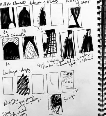 banner thumbnail sketches art director dune