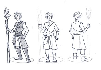 Character Design, Turn Around