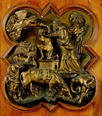 The Sacrifice of Isaac, Filippo Brunelleschi & Lorenzo Ghiberti