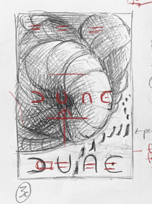 thumbnail sketches art director dune