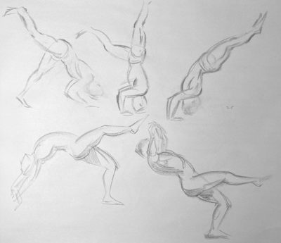 Figure Drawing: Gesture Sketches