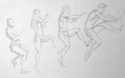 Figure Drawing: Gesture Sketches