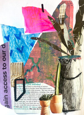 2023 June Art Dare: Collage