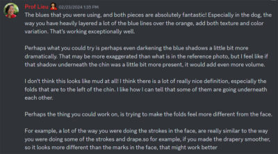 discord workshop feedback