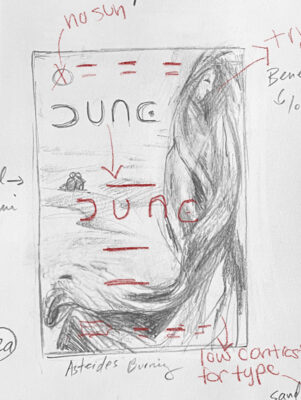 thumbnail sketches art director dune