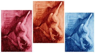 Figure Painting: Water Mixable Oils, Color thumbnail sketches