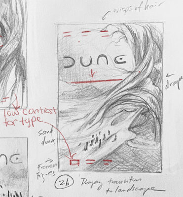 thumbnail sketches art director dune