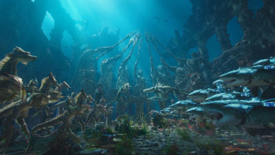 Aquaman (2013 Film) Underwater Landscape