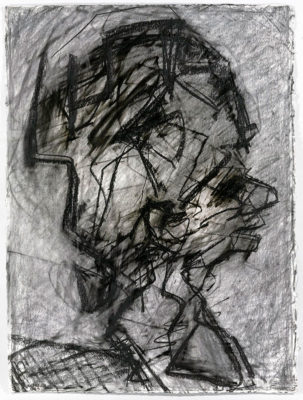 Frank Auerbach, Portrait Drawing