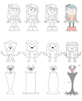 Character Design, Shape Language