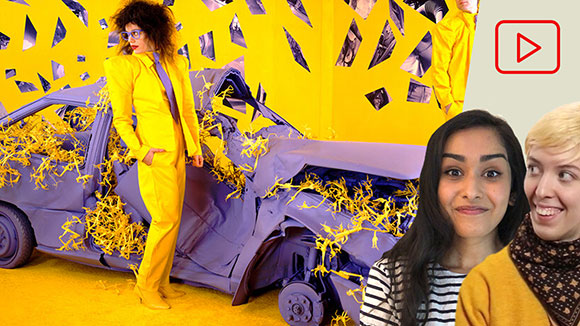 Complementary Colors: Purple & Yellow