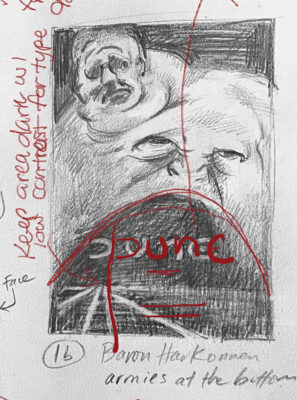 thumbnail sketches art director dune