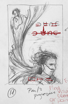 thumbnail sketches art director dune