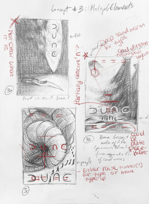 thumbnail sketches art director dune