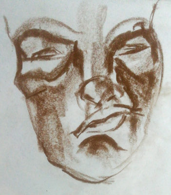 Expressive Drawing Track: Touch Portrait