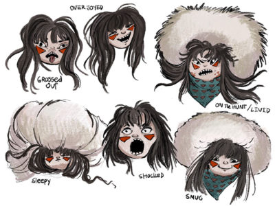 Character Design, Facial Expressions