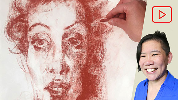 Drawing Portraits with Conté Crayon