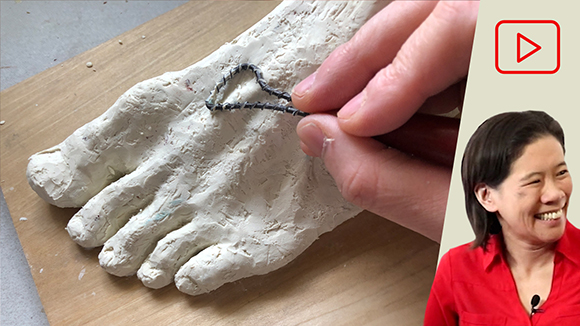 How to Sculpt a Foot in Clay