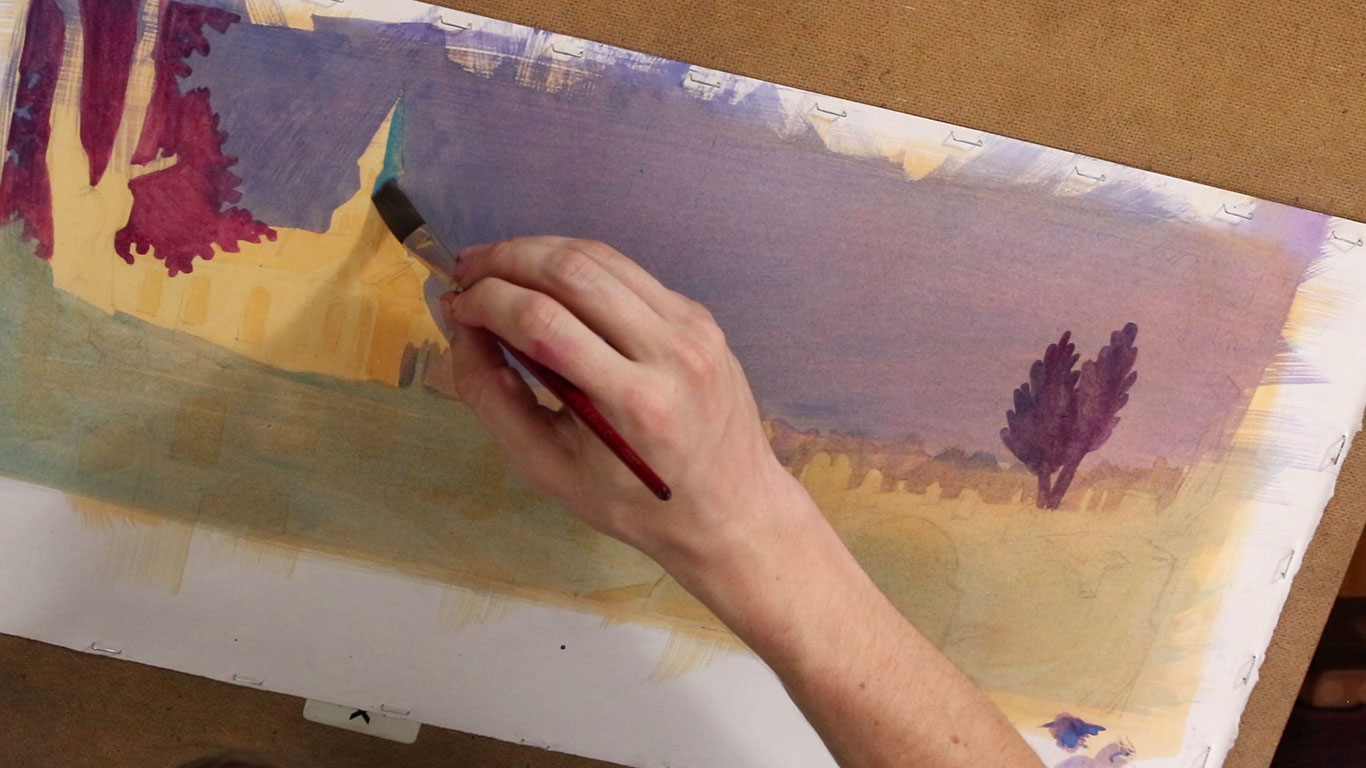 Intro to Gouache Painting