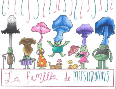 2023 February Art Dare, Mushrooms