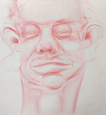 Expressive Drawing Track: Touch Portrait