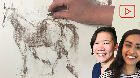 Gesture Drawings: Sketching Horses