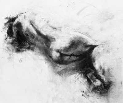 Expressive Figure Drawing in Charcoal