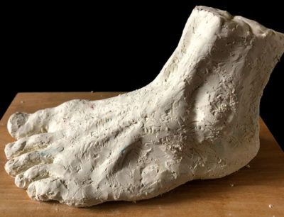 Sculpture tutorial: Sculpting a Foot in Plastilene