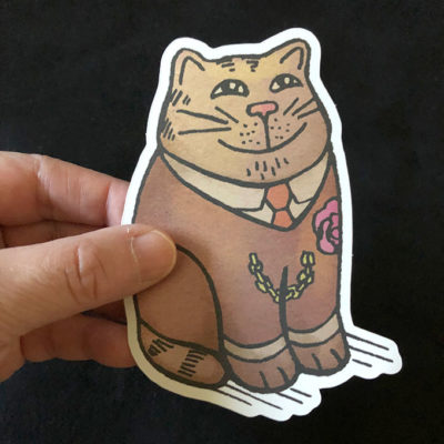 Sticker Design, Cat Huang