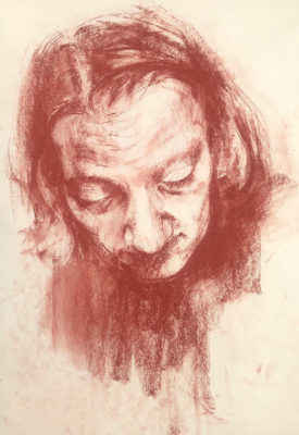 Drawing Female Portraits in Conte Crayon