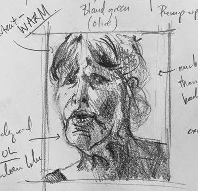 Thumbnail Sketches: Portrait Compositions