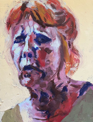 Acrylic Portrait Painting: Linda