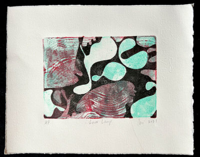 Printing with a Gelli Plate and Stencils