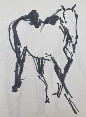 Gesture Drawing: Drawing Horses