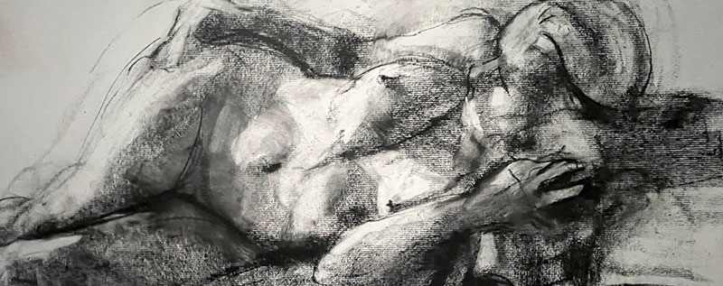 Figure Drawing: Charcoal