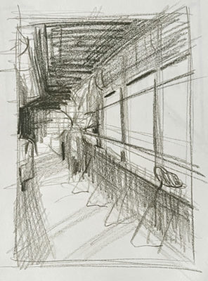 Sketching Linear Perspective Gesture Drawings