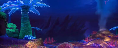 Moana movie, Underwater Landscape