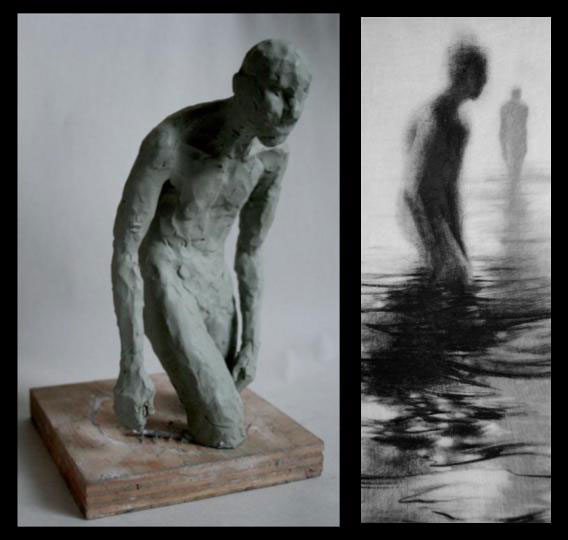 Clara Lieu, Wading Sculpture & Drawing