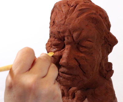 Portrait Sculpture Tutorial: Air Dry Clay