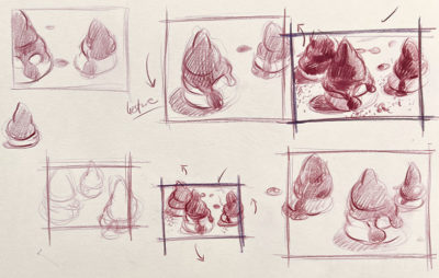 Clara Lieu, Thumbnail Sketches