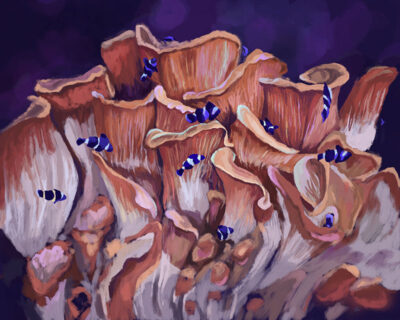 2023 February Art Dare, Mushrooms