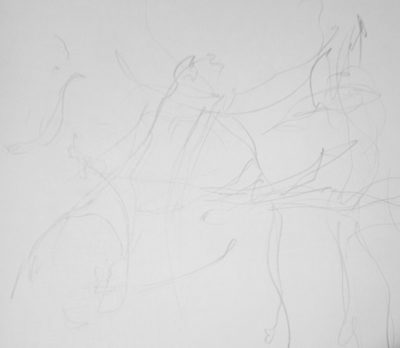 Expressive Drawing Track: Moving Figures